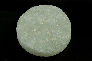 Quartz Druzy, shape round, color crystal, approx. size Ø 30mm, approx.high 7,5-8,9 mm
